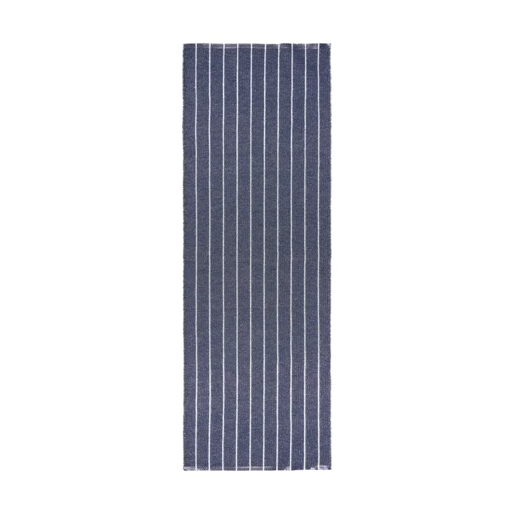 Alfombra pasillera Lane  - Ocean blue, 70x150 cm - Scandi Living