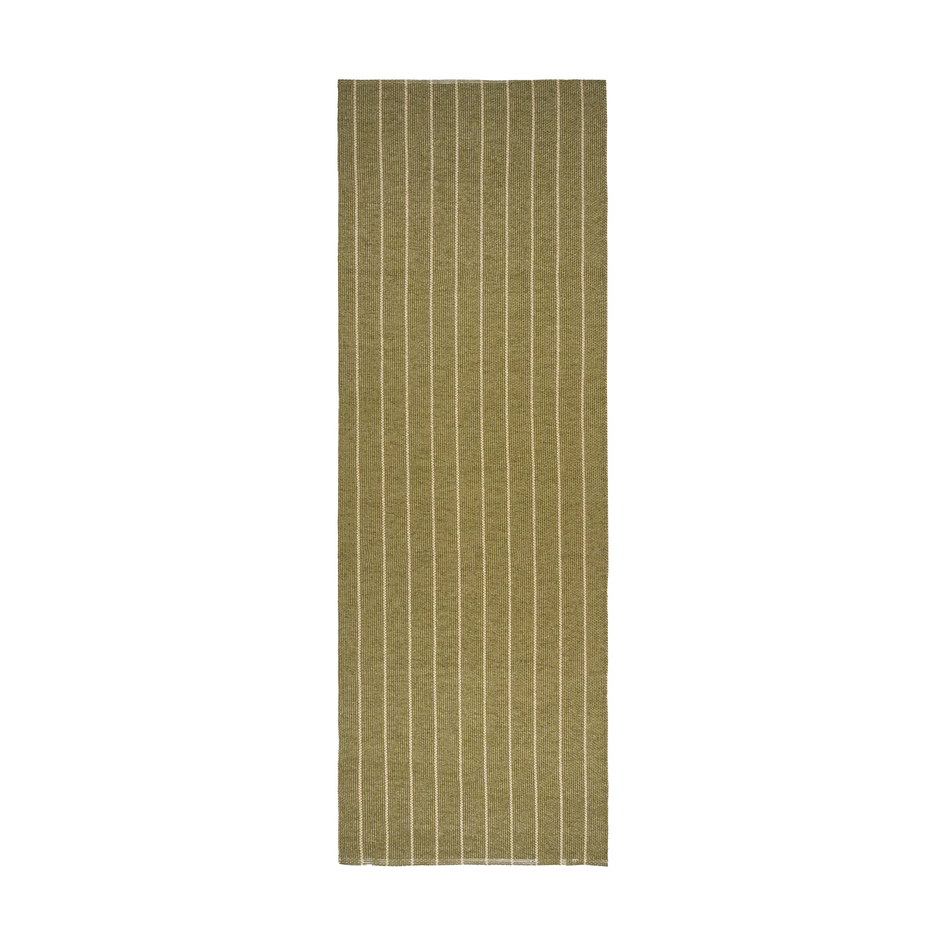 Alfombra pasillera Lane , Verde oliva, 70x250 cm Scandi Living