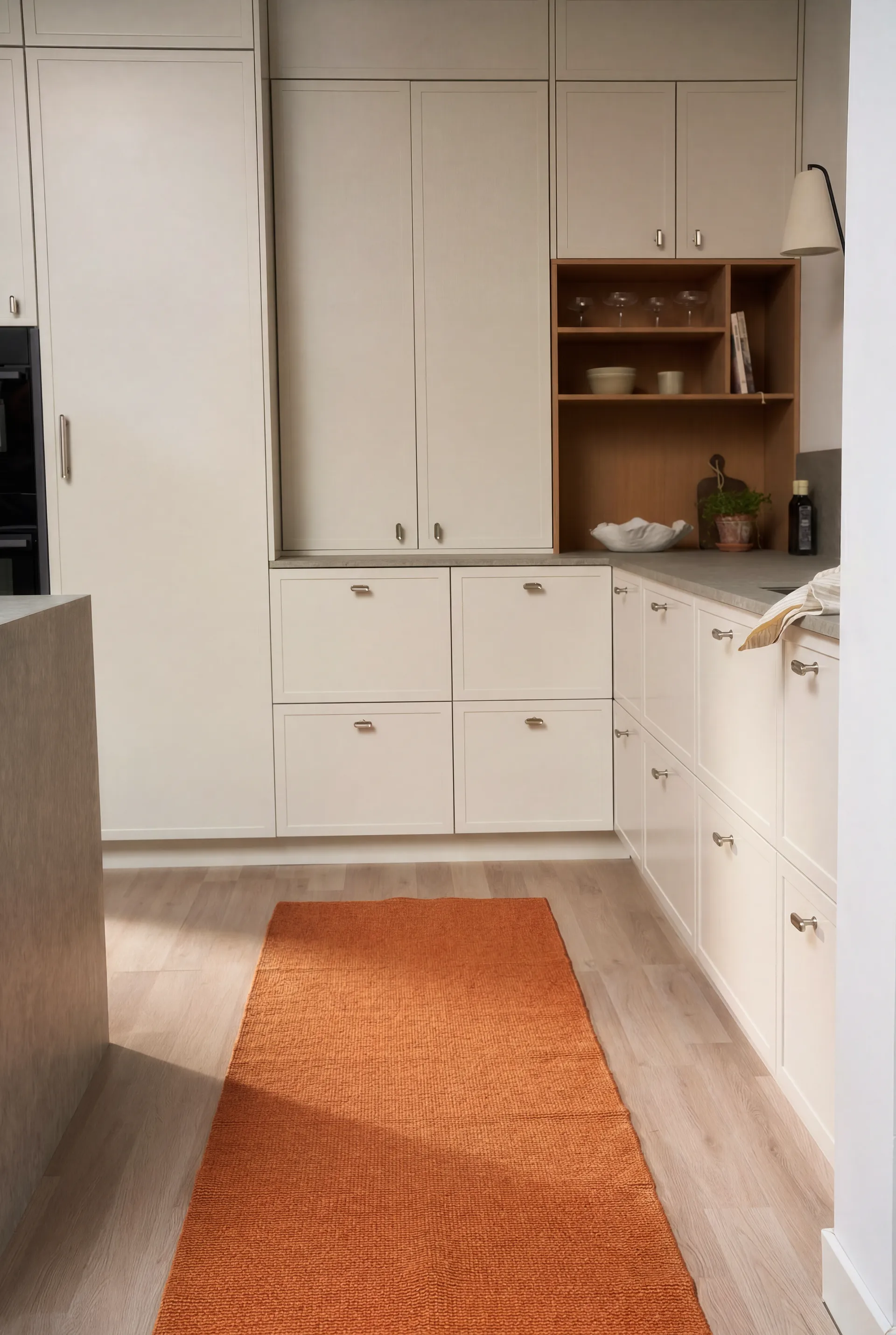 Alfombra pasillera Mellow , Óxido, 70x200 cm Scandi Living