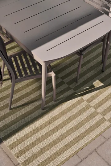 Alfombra Path - Olive green, 150x200 cm - Scandi Living