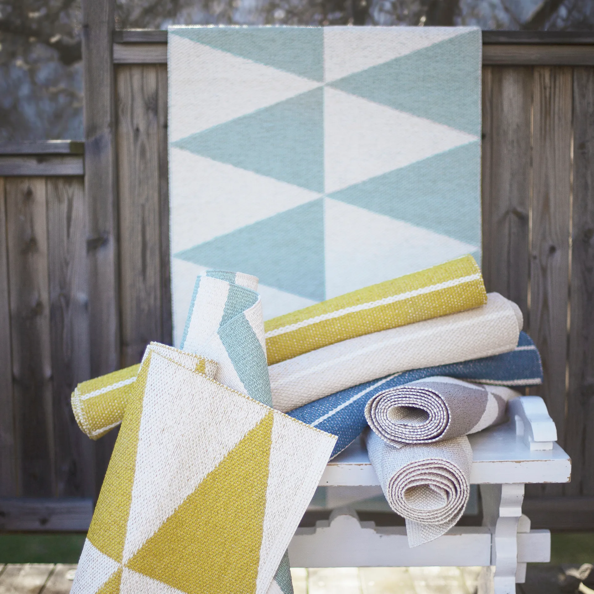 Alfombra plástico Rime, menta, 70 x 150 cm Scandi Living