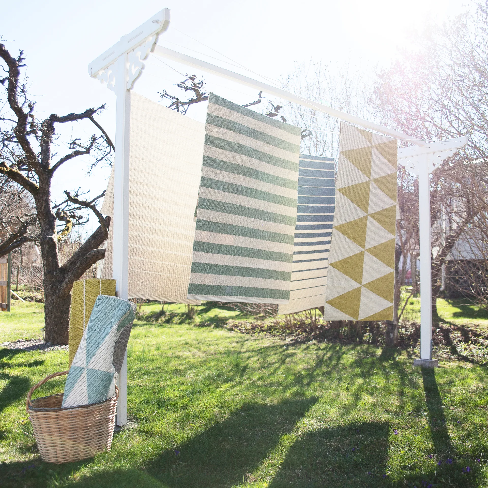 Alfombra plástico Rime, menta, 70 x 150 cm Scandi Living