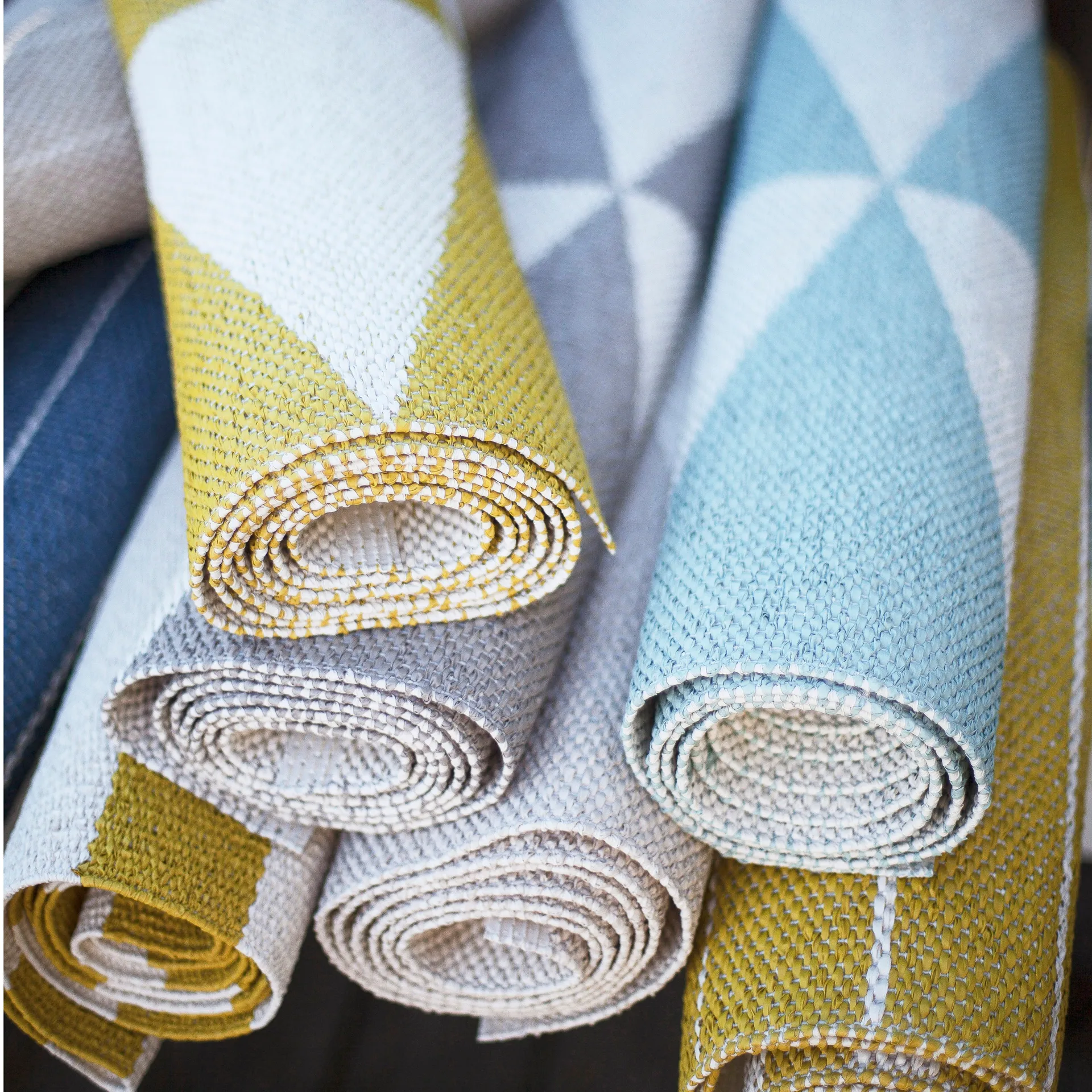 Alfombra plástico Rime, menta, 70 x 200 cm Scandi Living