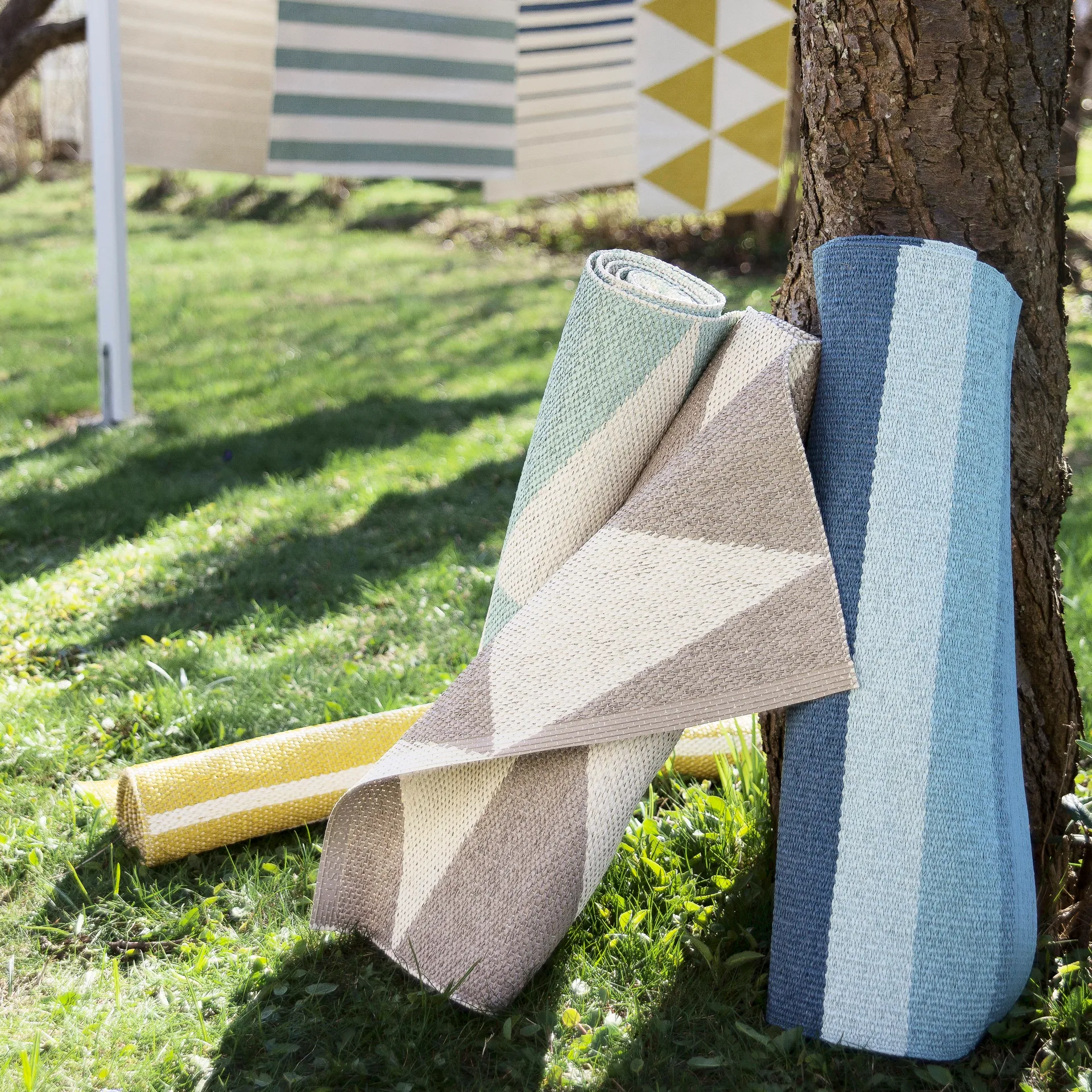 Alfombra plástico Rime, menta, 70 x 200 cm Scandi Living