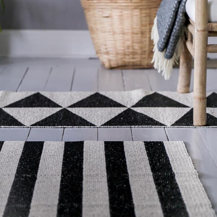 Alfombra plástico Rime, negro, 70 x 150 cm Scandi Living
