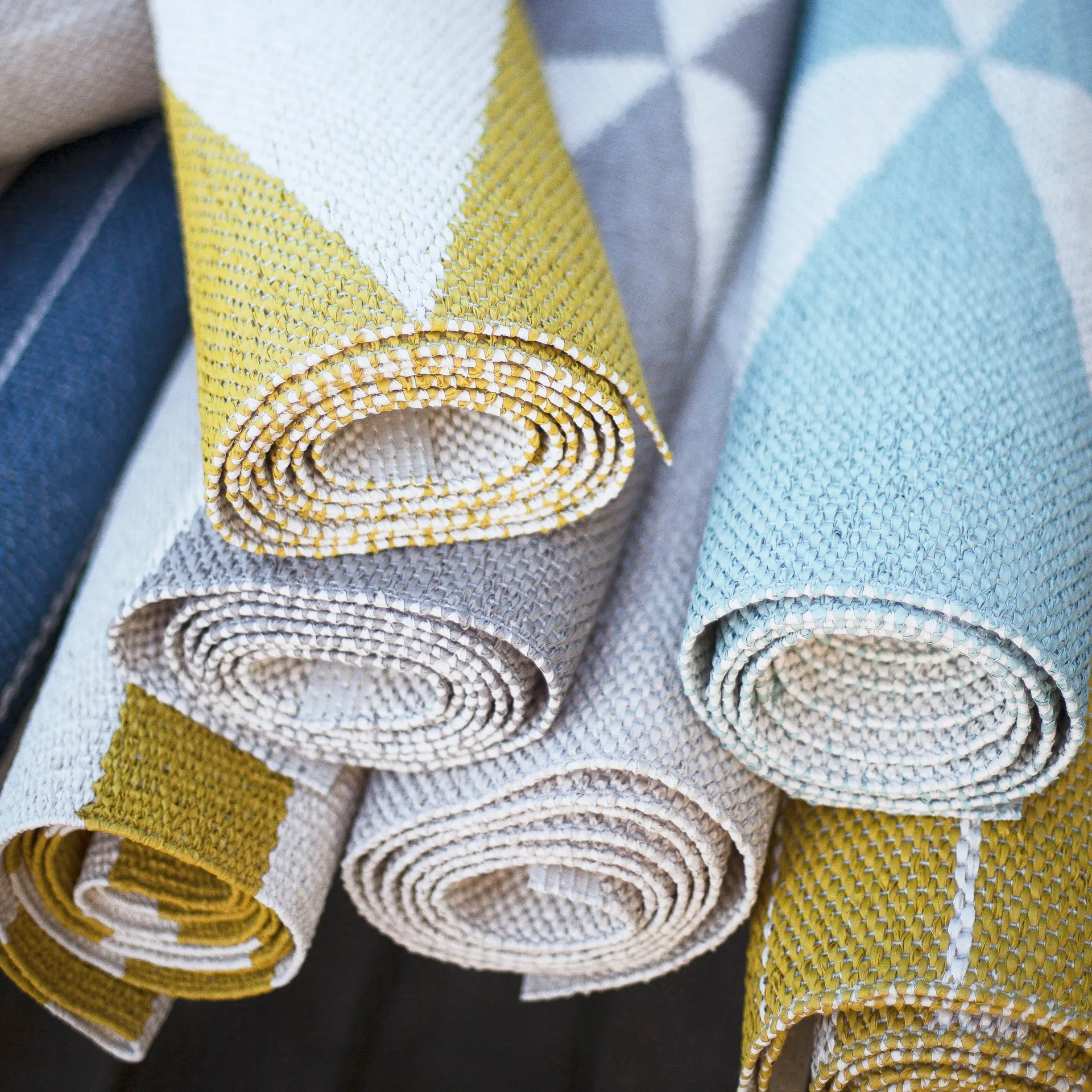 Alfombra plástico Rime, nude, 70 x 200 cm Scandi Living