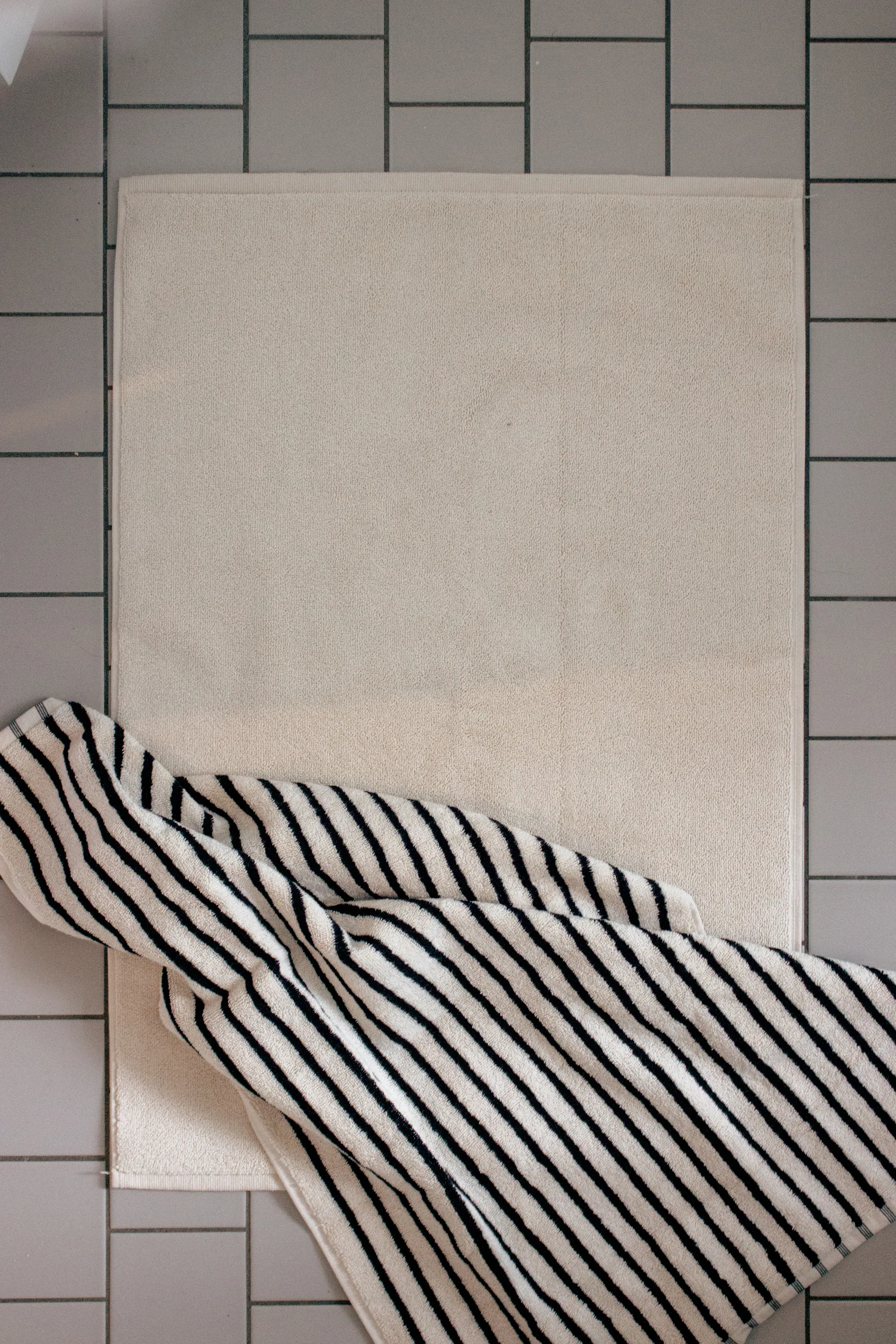 Alfombrilla de baño Drift 50x70 cm, Blanco Scandi Living