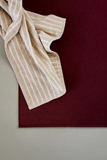 Alfombrilla de baño Drift 50x70 cm - Rojo - Scandi Living