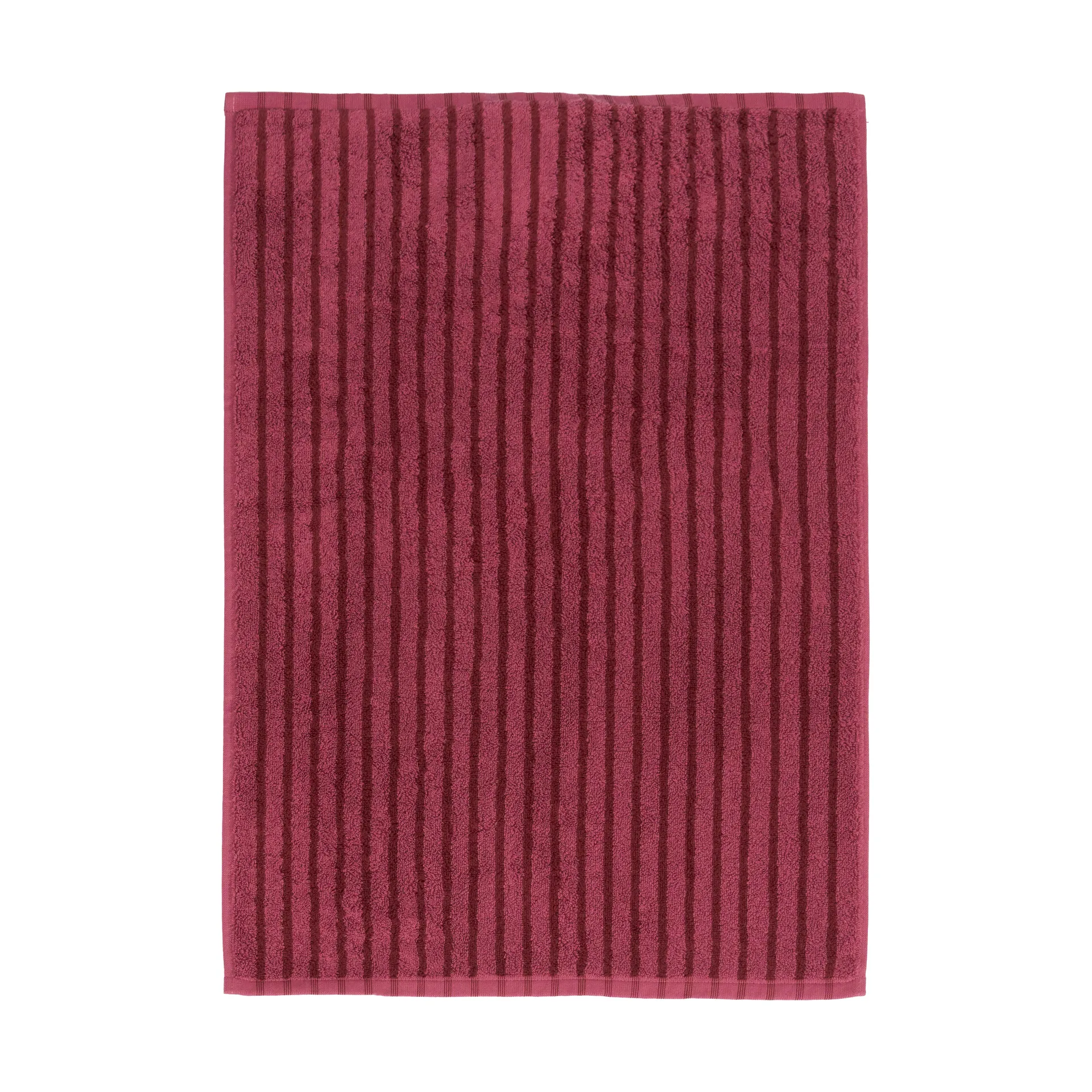 Alfombrilla de baño Drift 50x70cm, Rosa-rojo Scandi Living