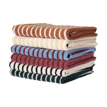 Alfombrilla de baño Drift 50x70cm - Verde-lila - Scandi Living