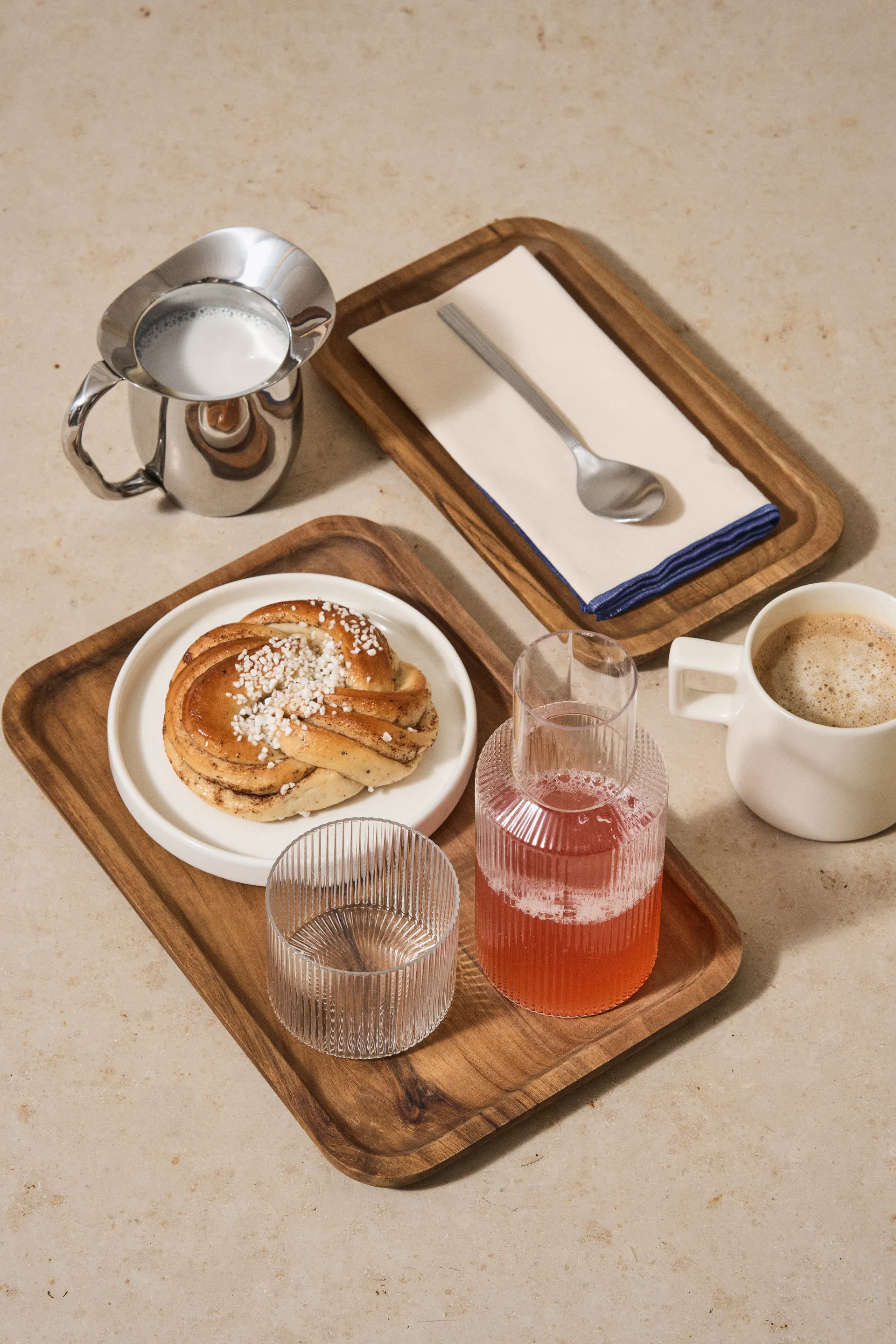 Bandeja de servir Hollow, 15x25 cm Scandi Living