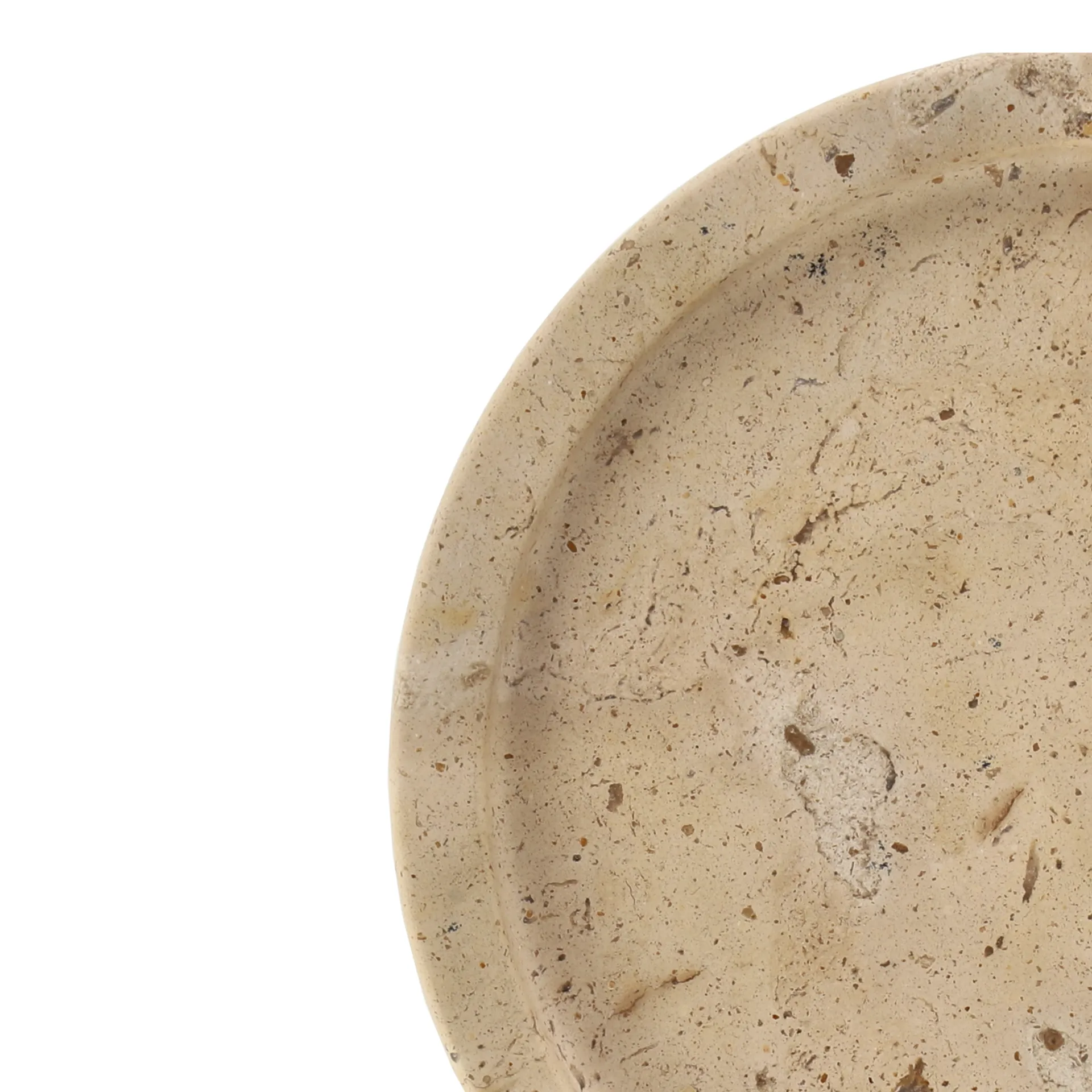 Bandeja decorativa Ridge, Ø16 cm Scandi Living