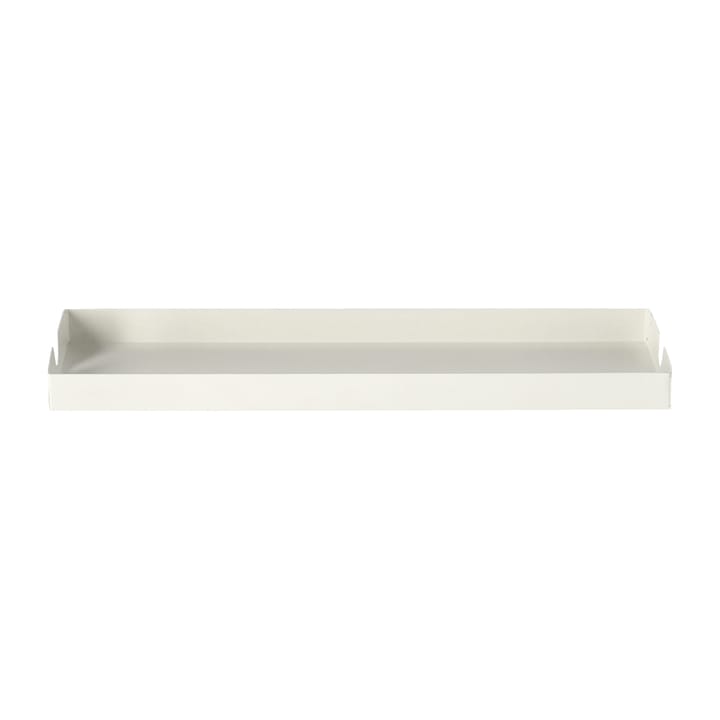 Bandeja Edgy 10x32 cm - blanco - Scandi Living