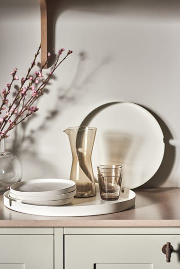 Bandeja Edgy Ø30 cm - blanco - Scandi Living