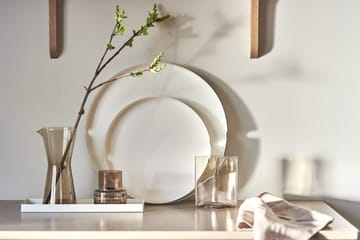 Bandeja Edgy Ø30 cm - blanco - Scandi Living
