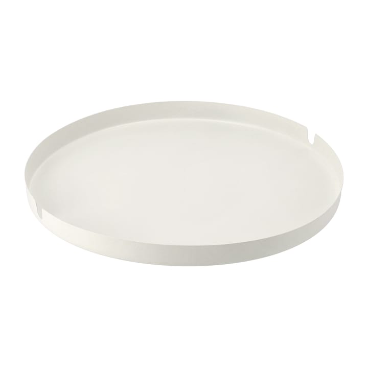 Bandeja Edgy Ø40 cm - blanco - Scandi Living