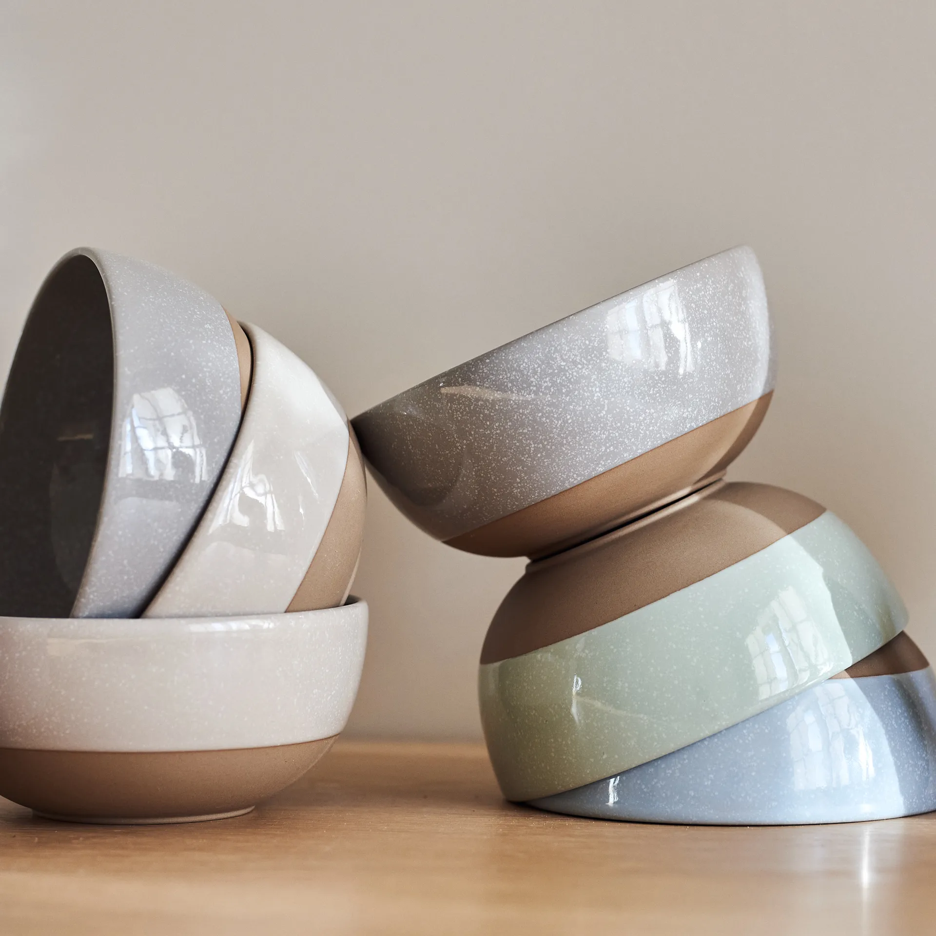 Bol Fossil 60 cl, verde Scandi Living