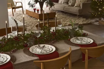 Bolas de navidad Bonbons, 6-pack - Rojo - Scandi Living