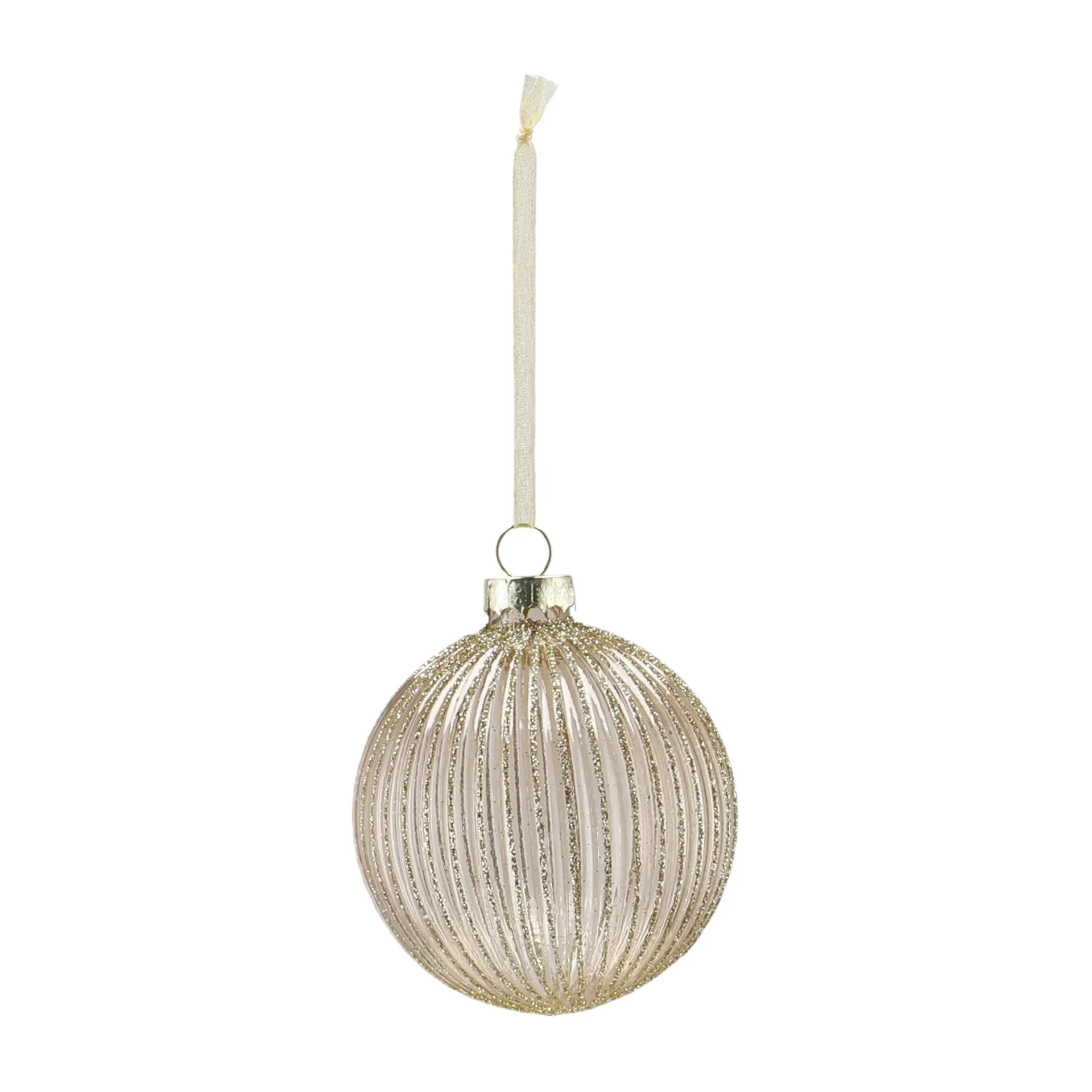 Bolas de Navidad Holiday 6 unidades, Dorado Scandi Living