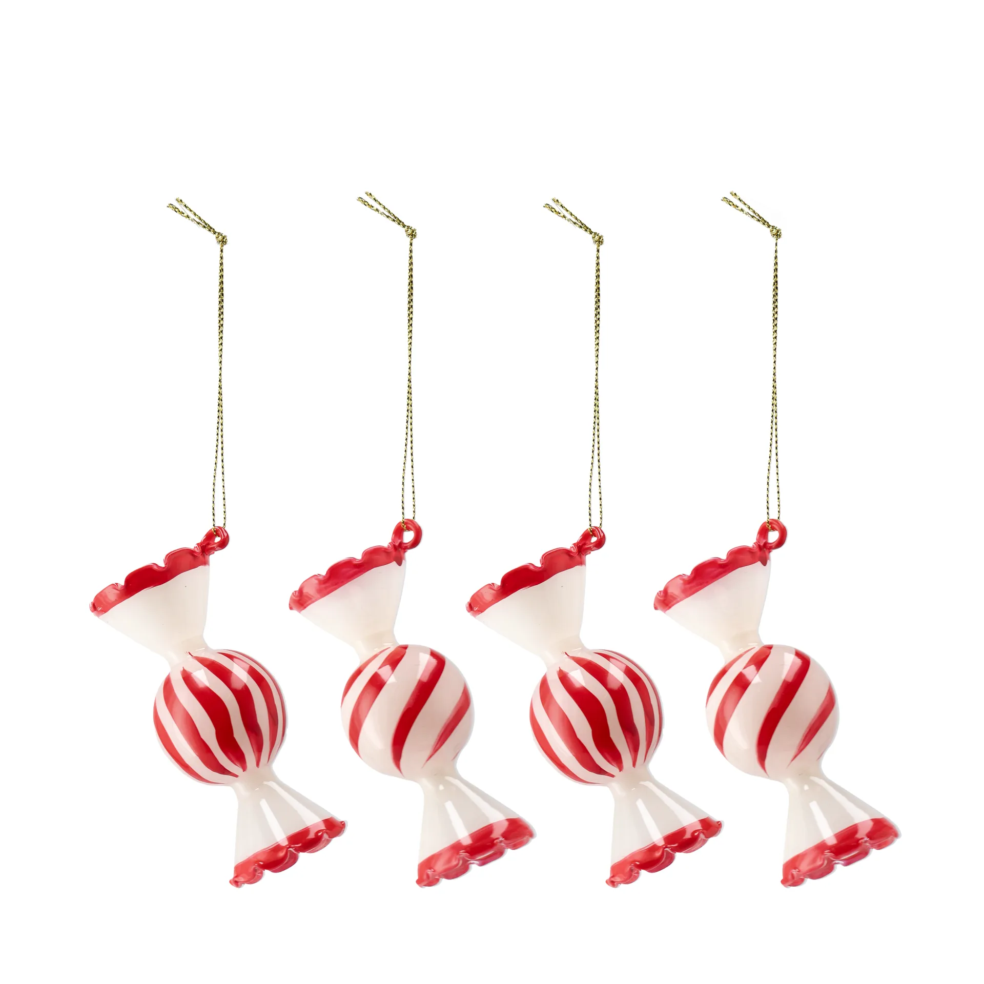 Bolas de navidad Jolly, 4-pack, Rojo Scandi Living