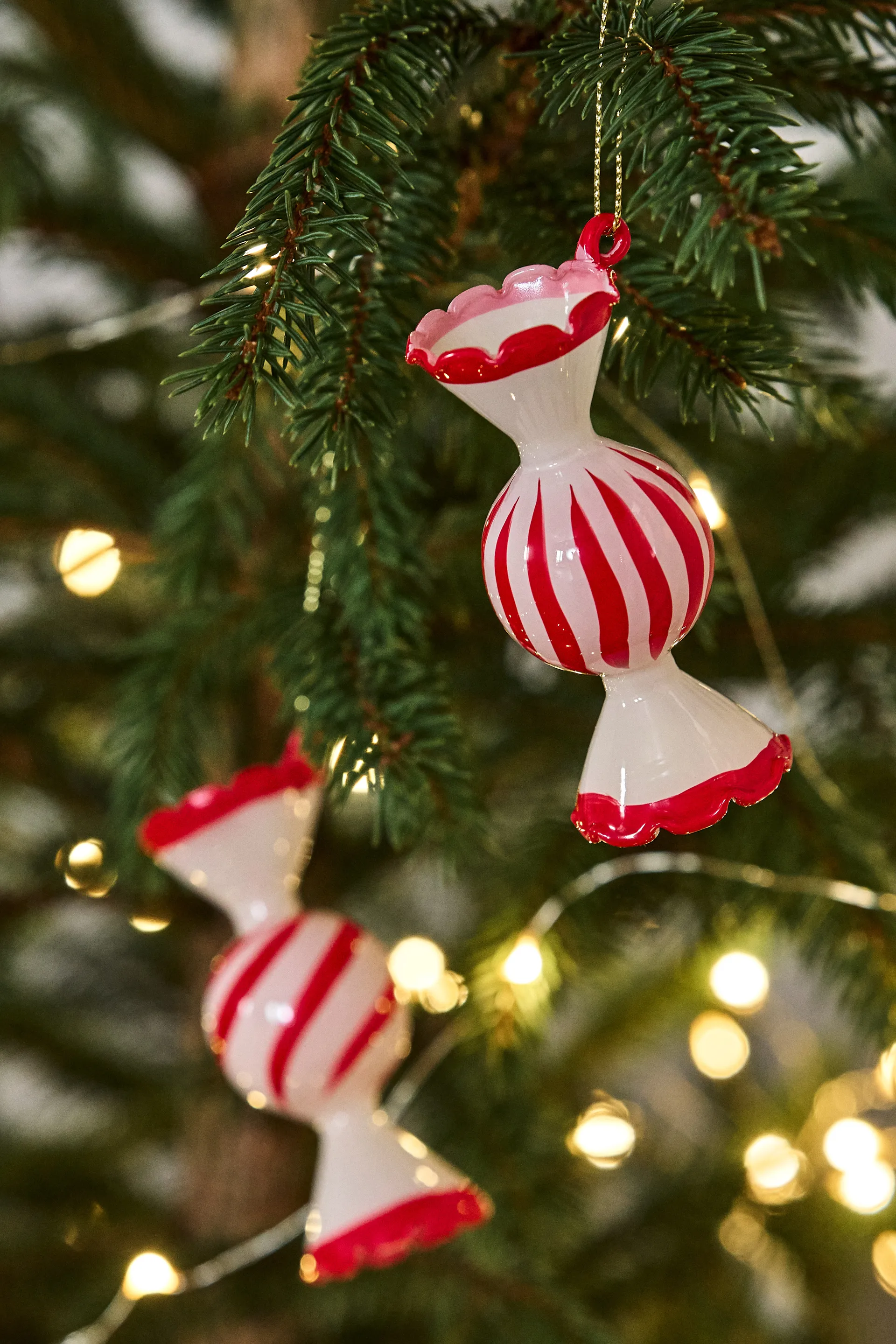 Bolas de navidad Jolly, 4-pack, Rojo Scandi Living