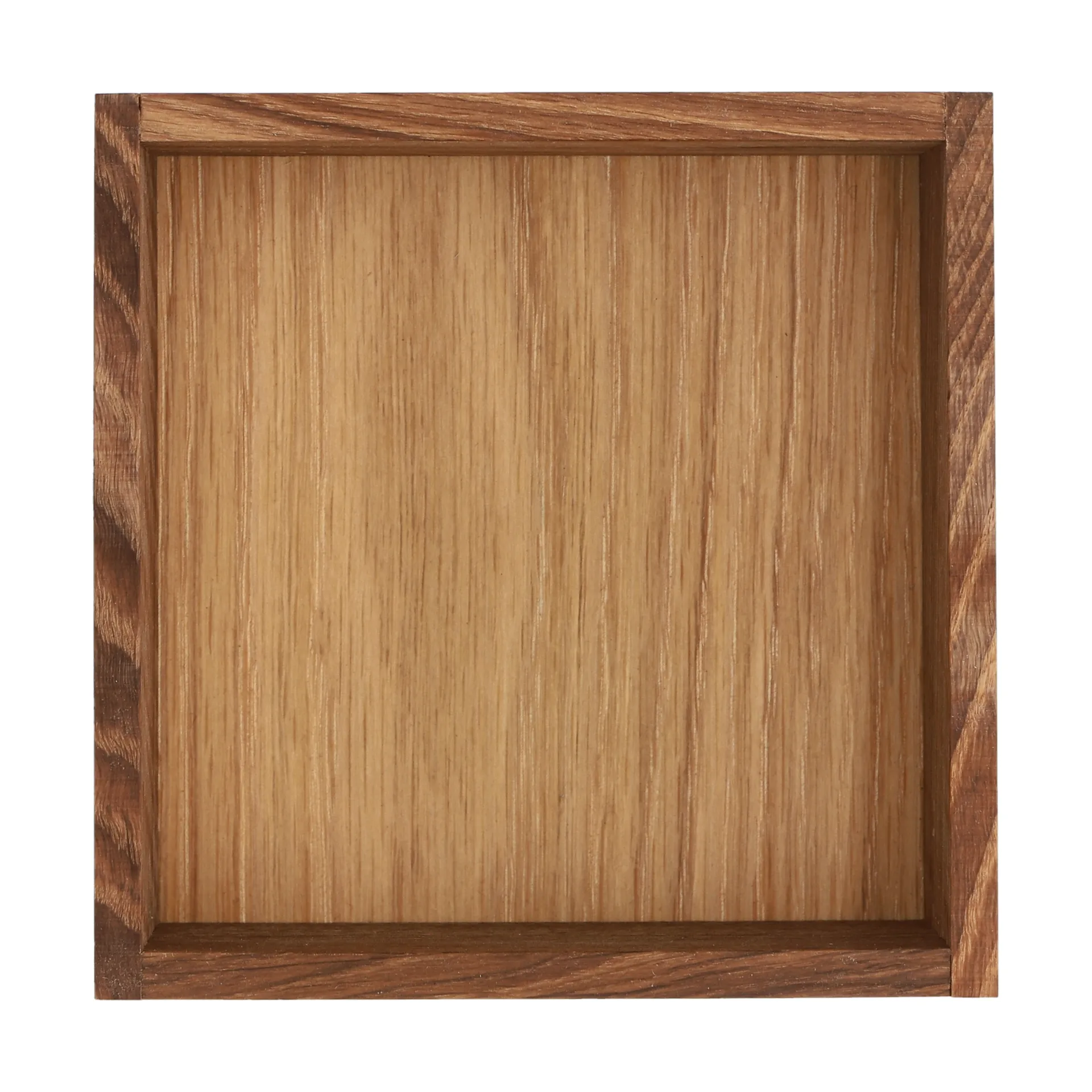 Caja de almacenamiento Carve 15 cm, Roble teñido oscuro Scandi Living