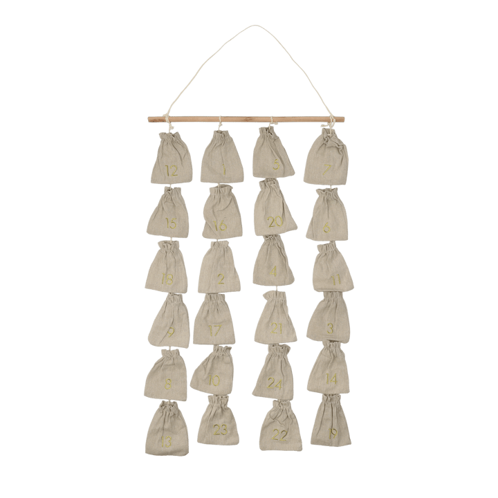 Calendario de adviento Joyful 75 cm - 75 cm - Scandi Living