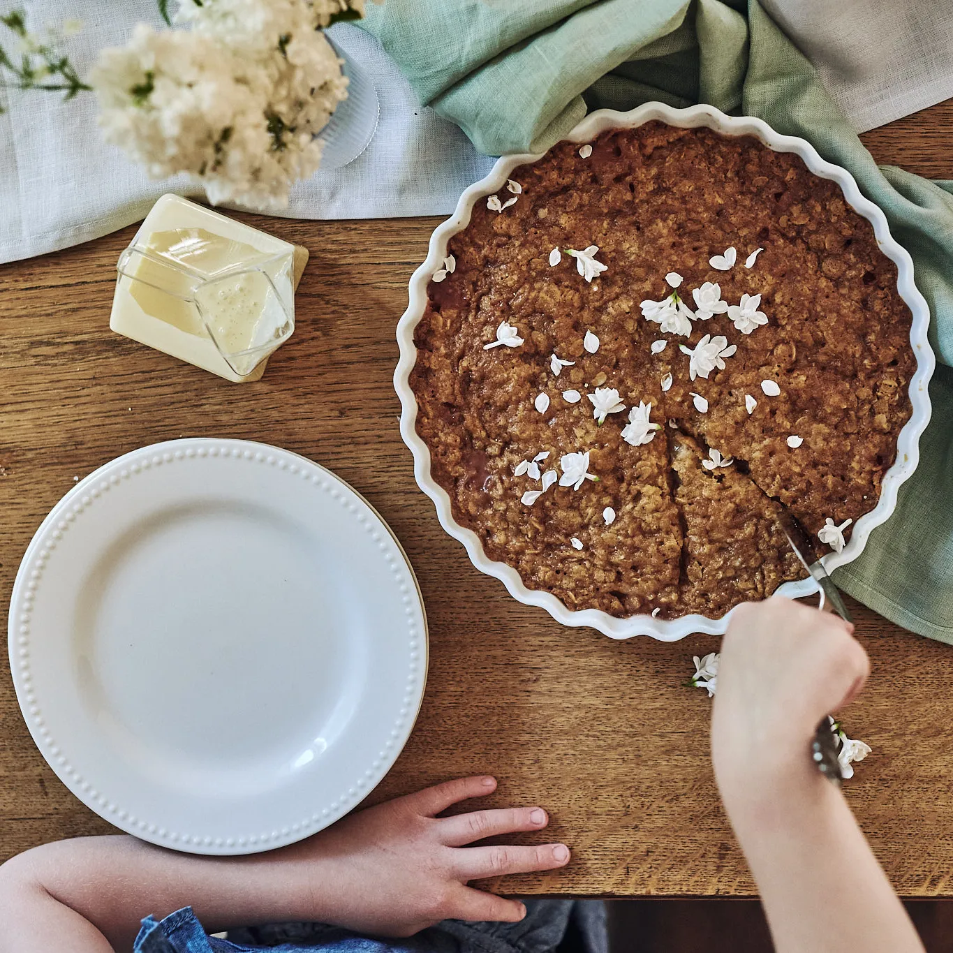 Camino de mesa Clean 50 x 145 cm, icy grey Scandi Living