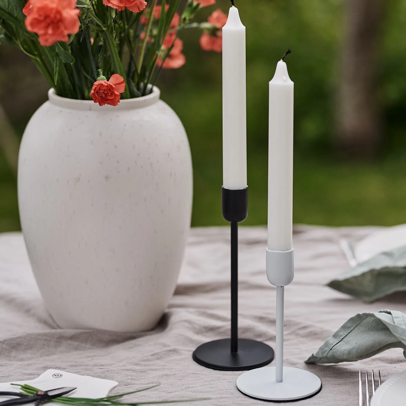 Candelabro Arctic 14 cm, blanco Scandi Living