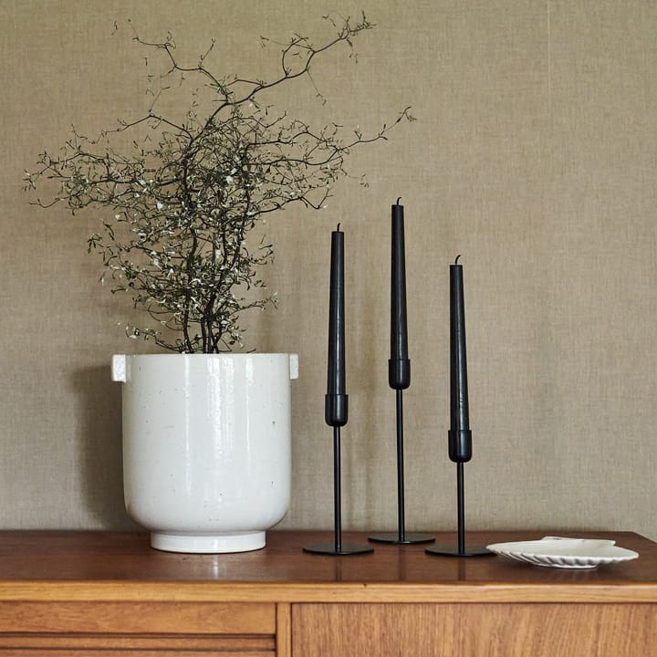 Candelabro Arctic 18 cm, negro Scandi Living