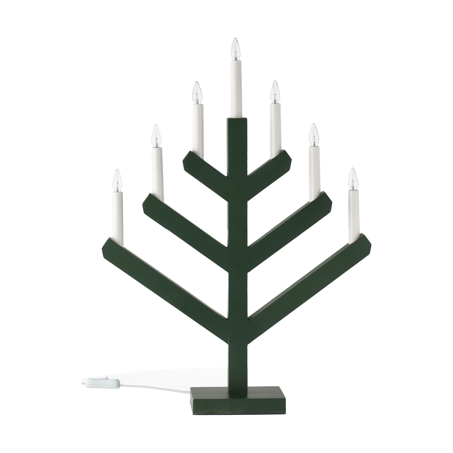 Candelabro de AdvientoPine 62 cm, Verde Scandi Living
