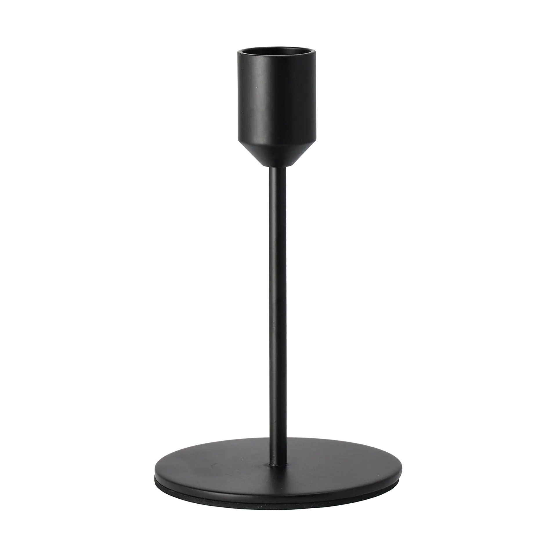 Candelabro Glare 14 cm, Negro Scandi Living