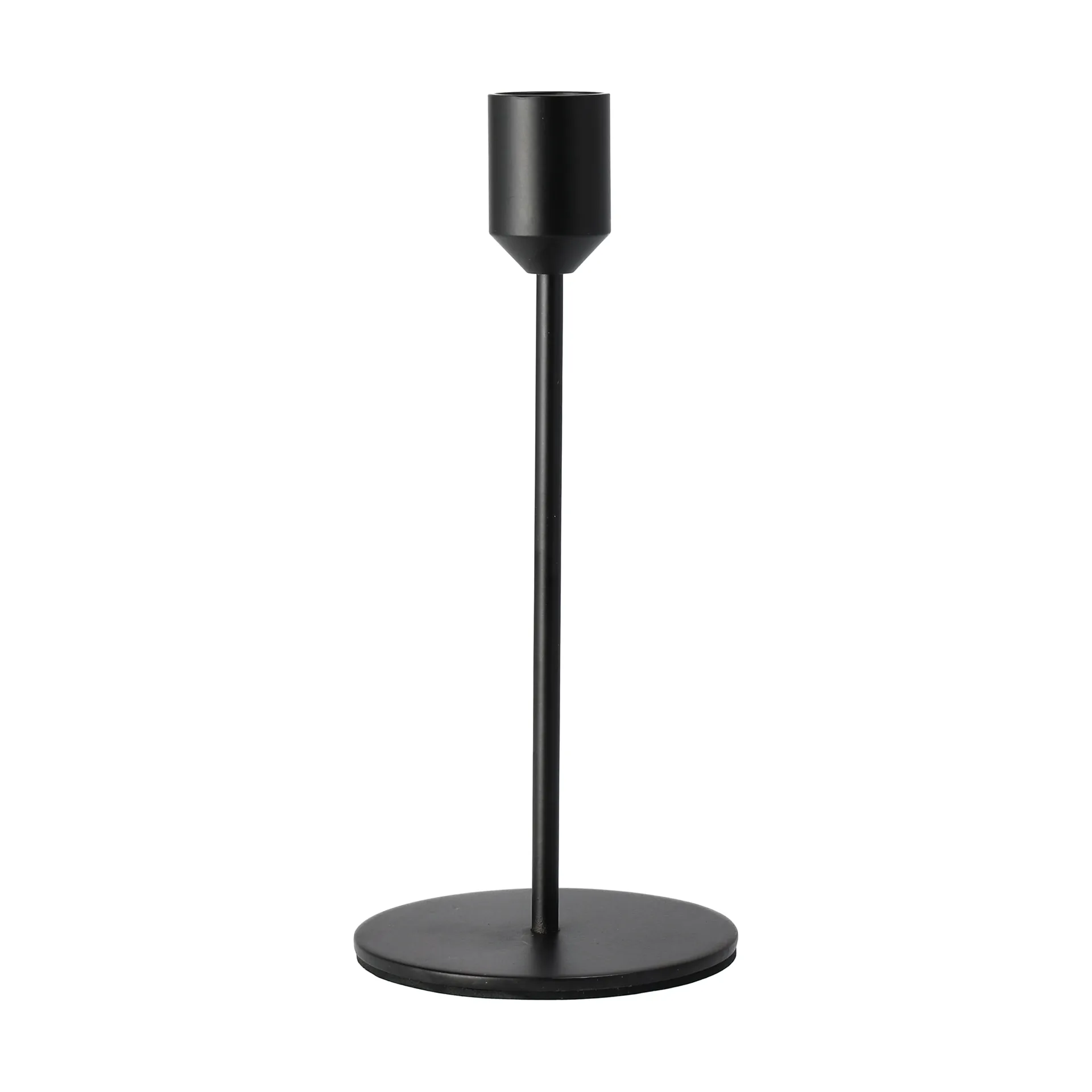 Candelabro Glare 18 cm, Negro Scandi Living
