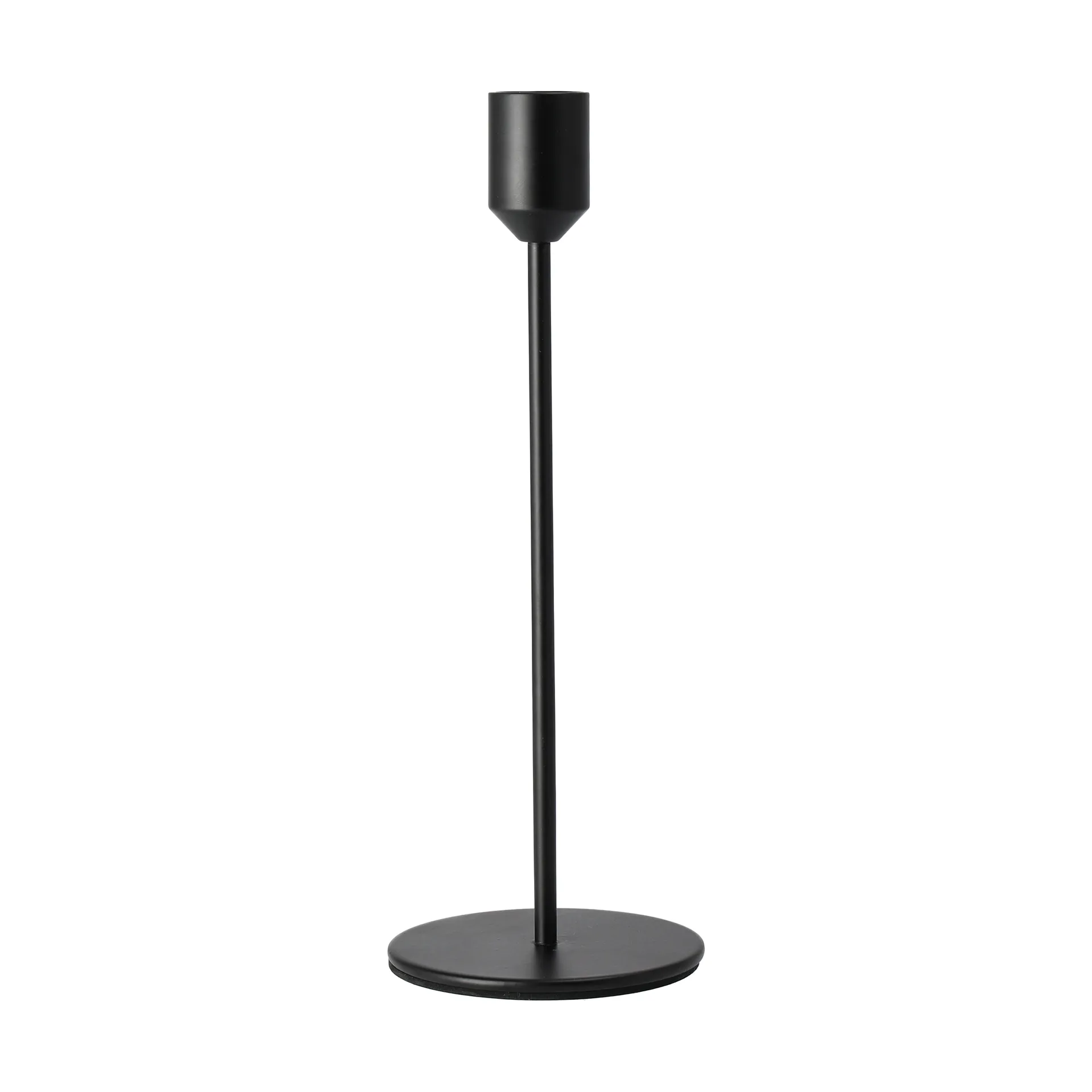 Candelabro Glare 22 cm, Negro Scandi Living
