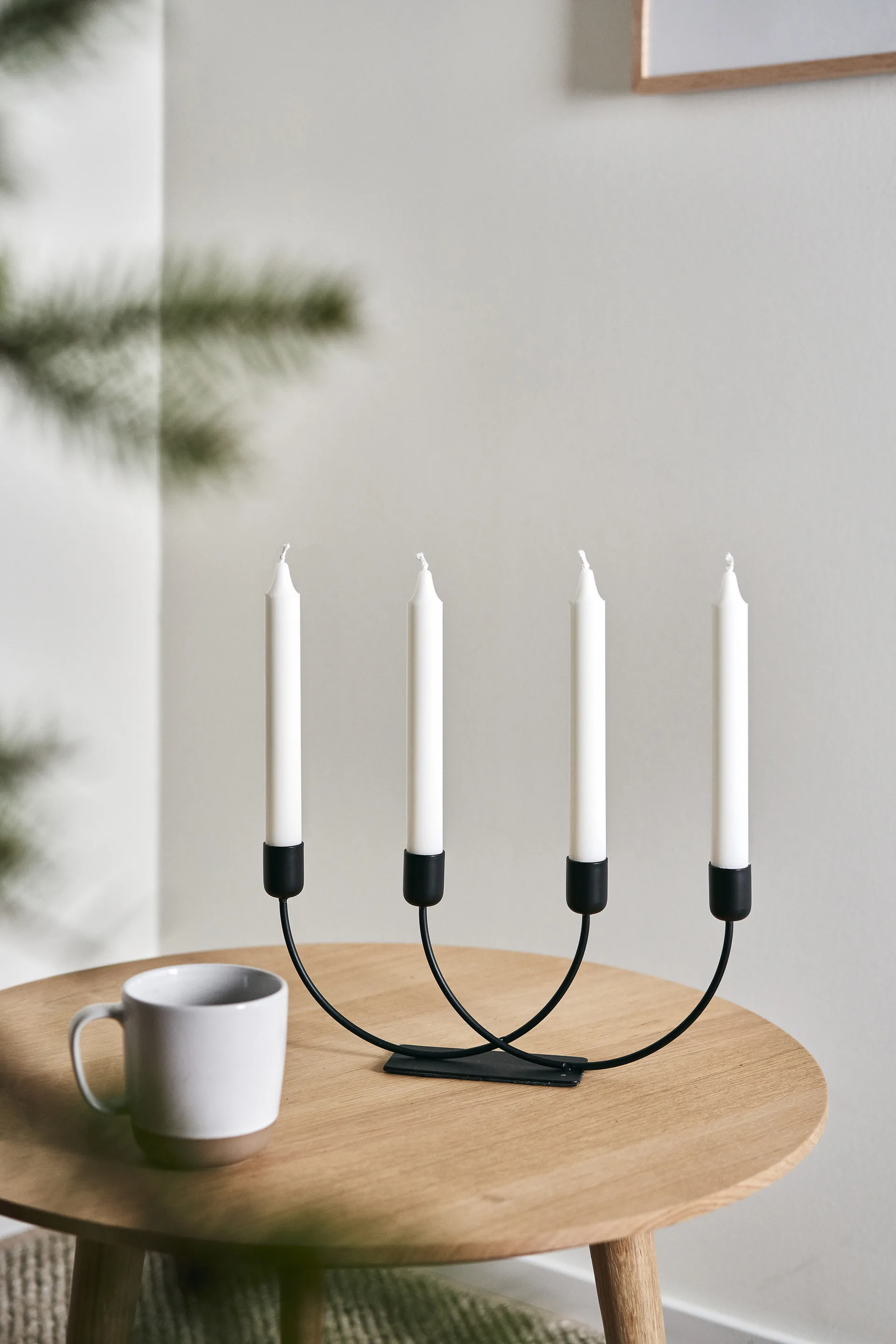 Candelabro Joy, negro Scandi Living