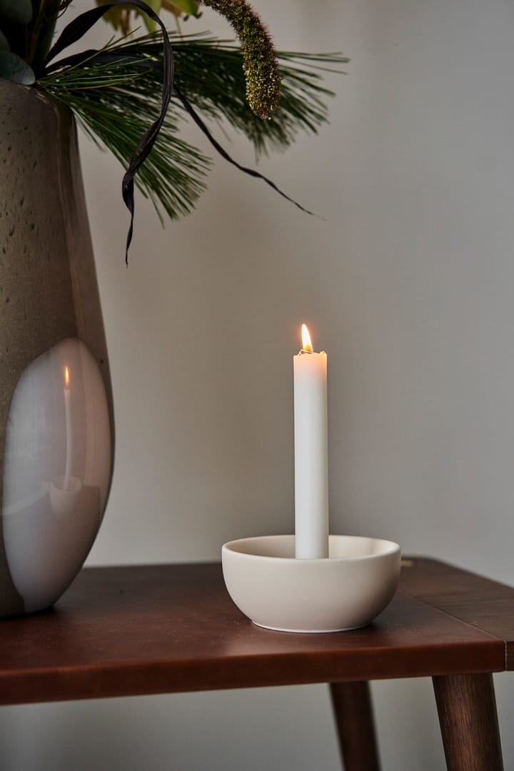 Candelabro Valley Ø12 cm, Beige Scandi Living