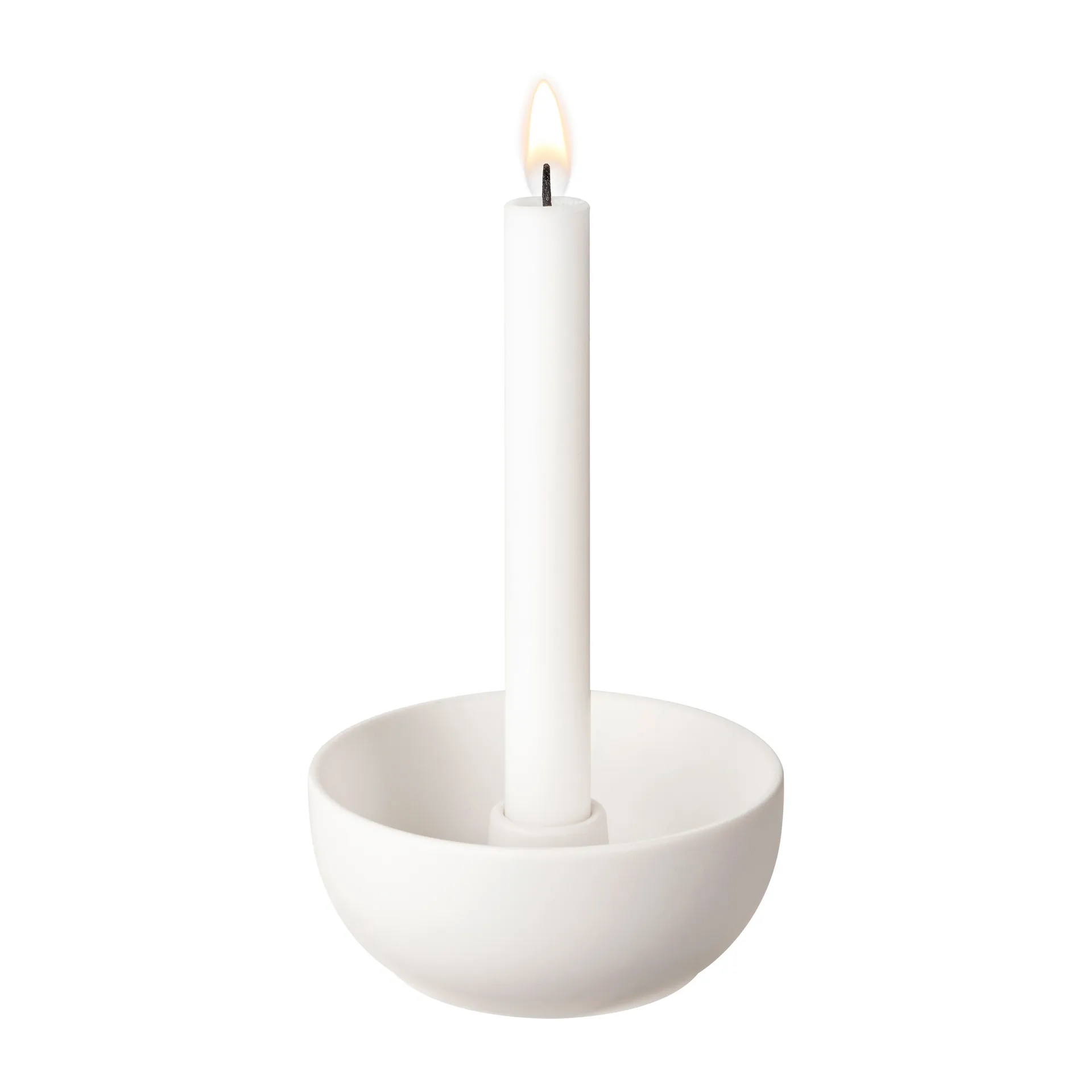 Candelabro Valley Ø12 cm, blanco Scandi Living