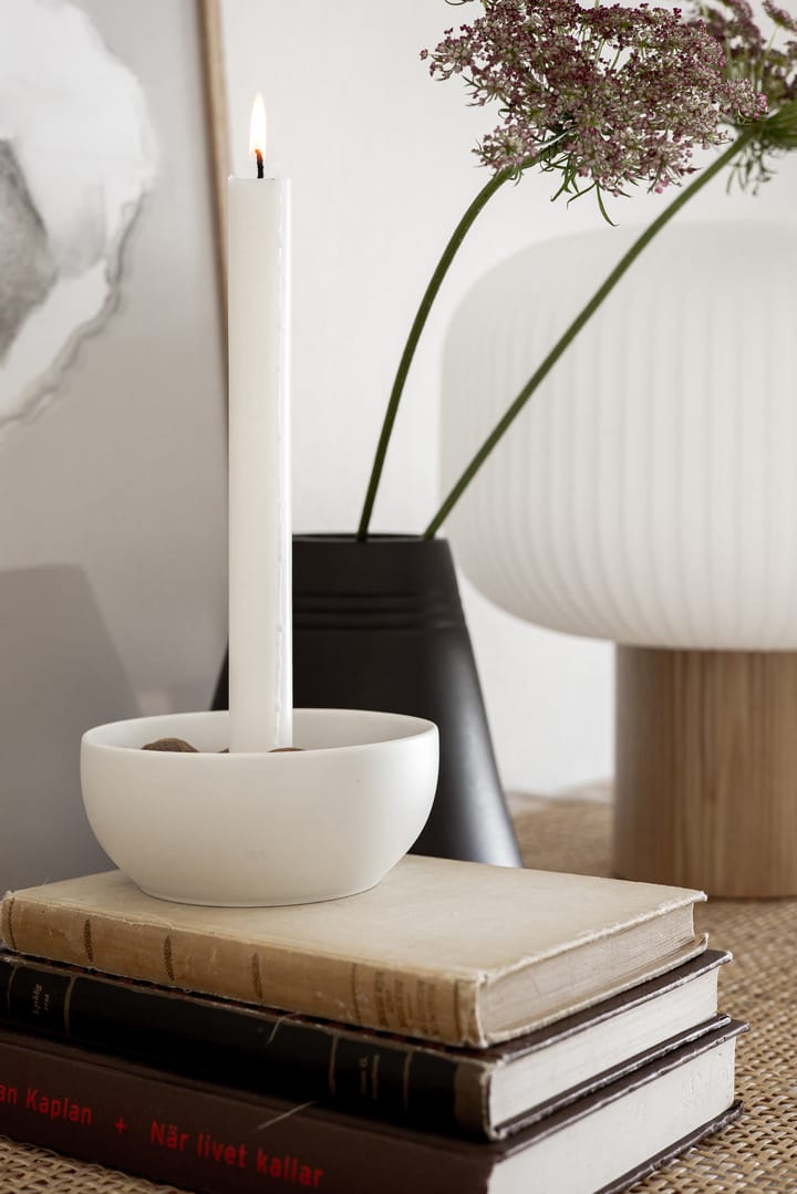 Candelabro Valley Ø12 cm, blanco Scandi Living