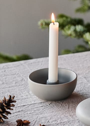 Candelabro Valley Ø12 cm - gris - Scandi Living