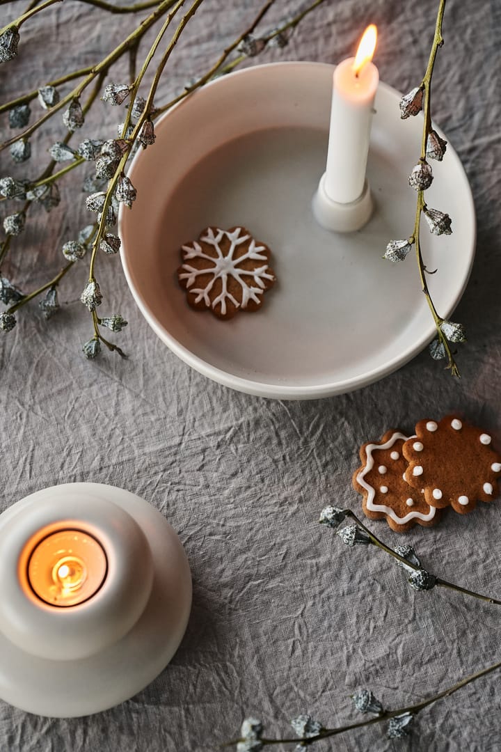 Candelabro Valley Ø21 cm, Beige Scandi Living