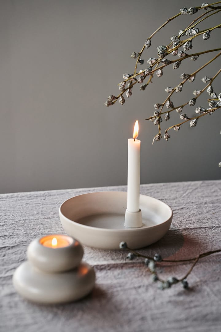 Candelabro Valley Ø21 cm, Beige Scandi Living