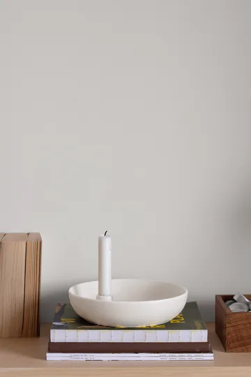 Candelabro Valley Ø21 cm - blanco - Scandi Living