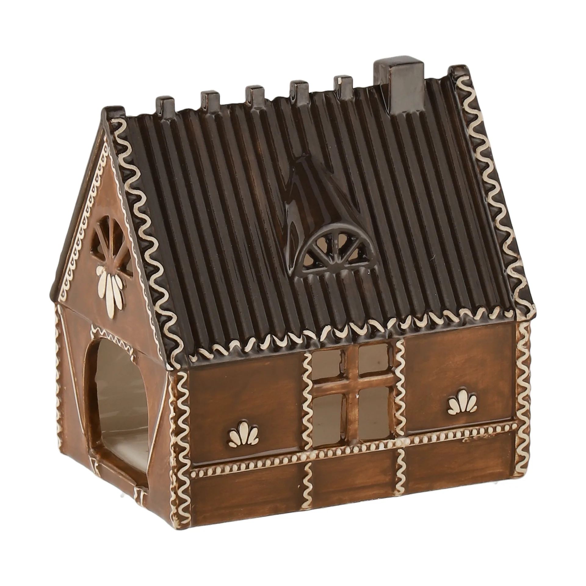 Casita de luz Ginger bread, 12 cm Scandi Living