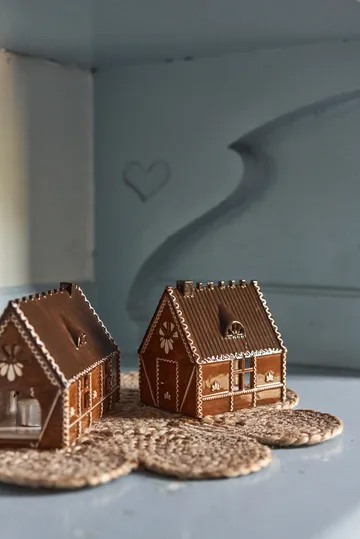 Casita de luz Ginger bread - 12 cm - Scandi Living