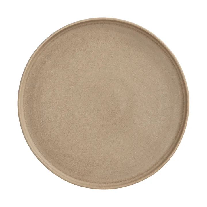 Clay mattallrik - Marrón, Ø26 cm - Scandi Living
