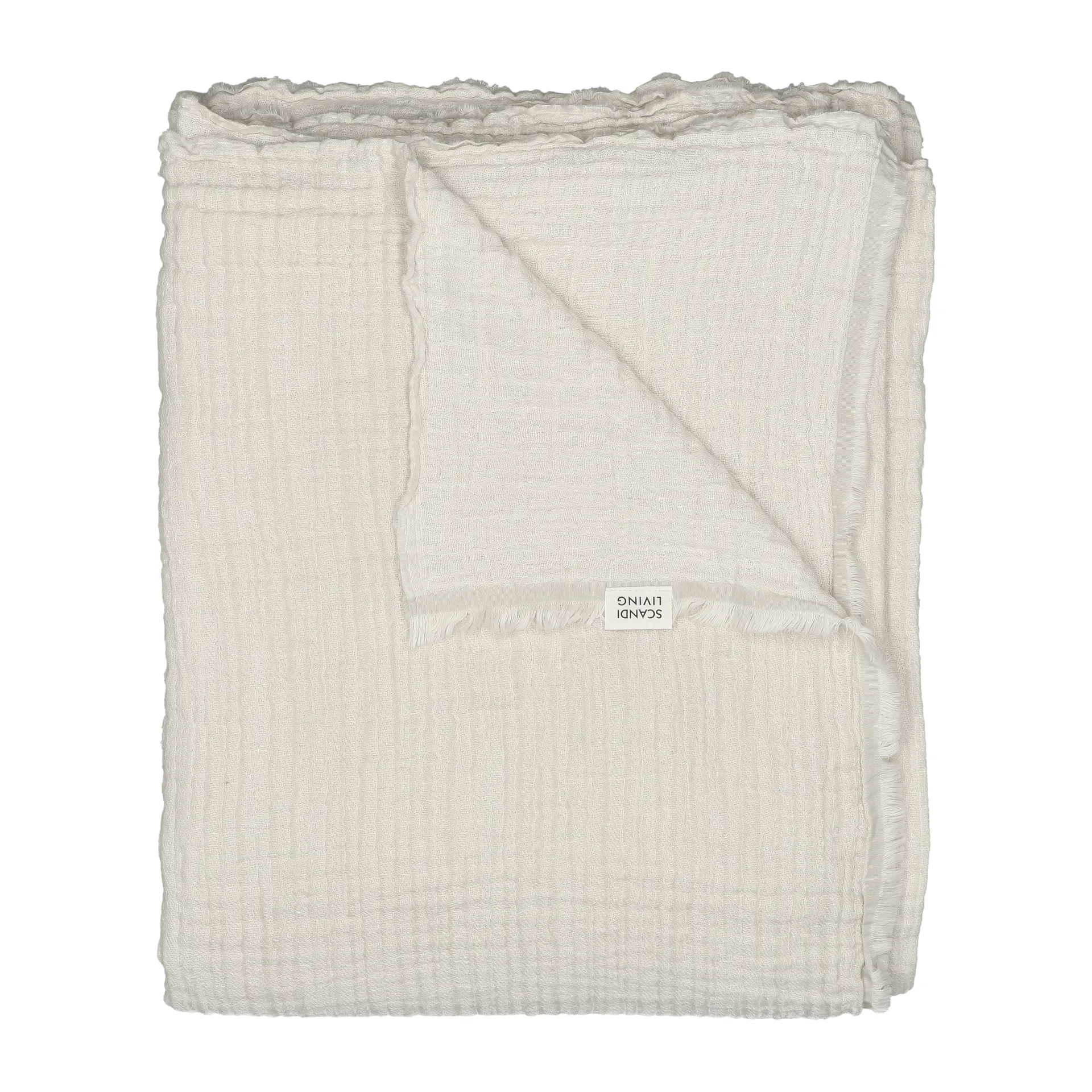 Colcha Breeze 160x260 cm, Blanco roto Scandi Living