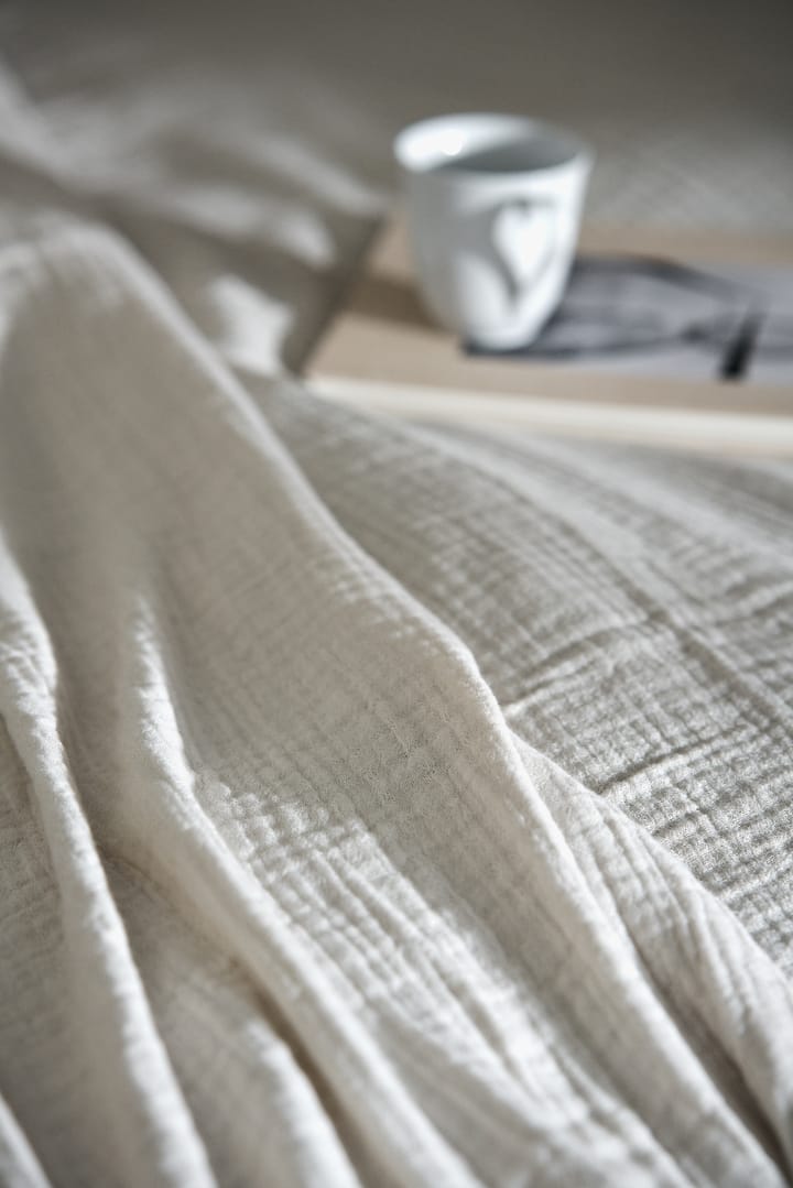 Colcha Breeze 260x260 cm, Blanco roto Scandi Living