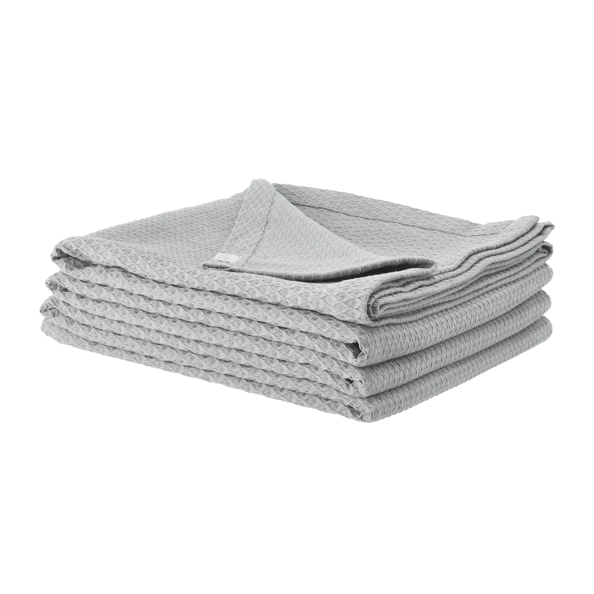 Colcha de cama Kimono 260x260 cm, concrete (gris) Scandi Living
