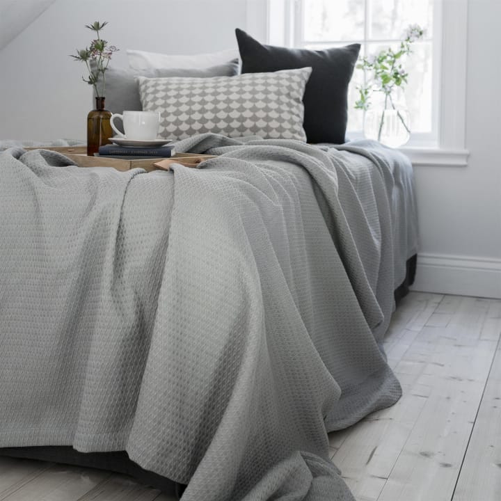 Colcha de cama Kimono 260x260 cm - concrete (gris) - Scandi Living