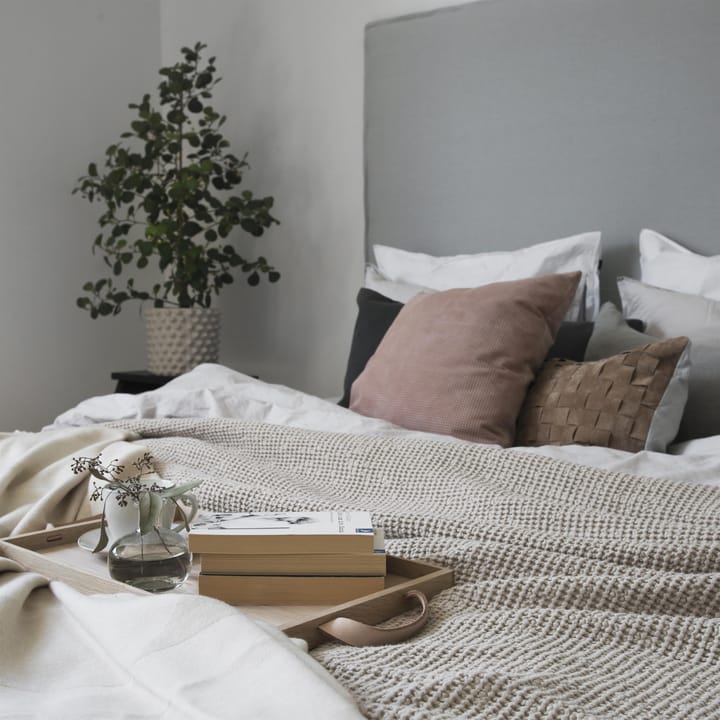 Colcha de cama Moss 260x260 cm, beige Scandi Living